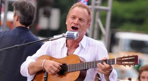 Sting a Vinitaly canta “Message in a bottle” e “Fields of gold”