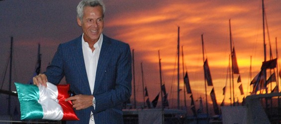 Baglioni a Lampedusa con “O’scià”