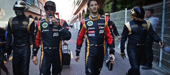 La Lotus inaugura una F1 griffata Daft Punk