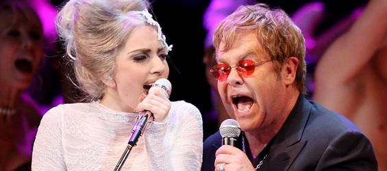 Lady Gaga madrina anche per il secondo figlio di Elton John