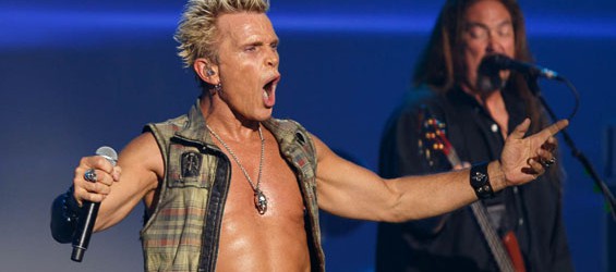 Billy Idol torna dal vivo, a Milano, il 23 novembre