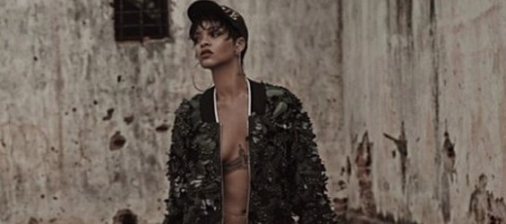 Terza copertina di Vogue, nel 2014, per Rihanna