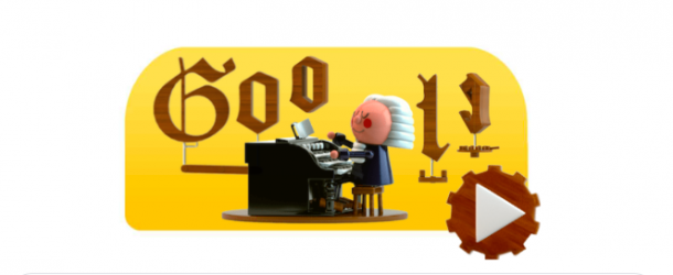 Google: il doodle per comporre come Bach
