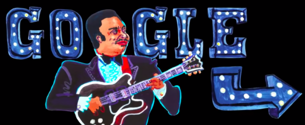 Gli auguri di Google a B.B. King